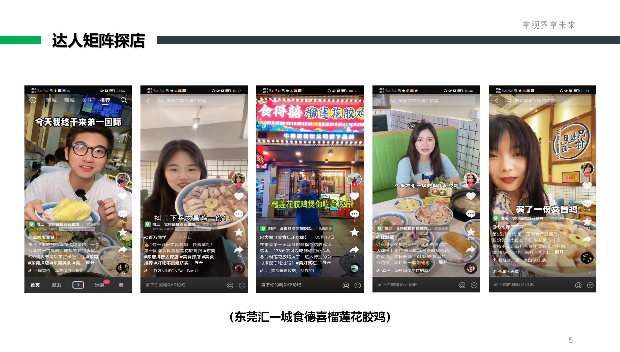 抖音探店套餐